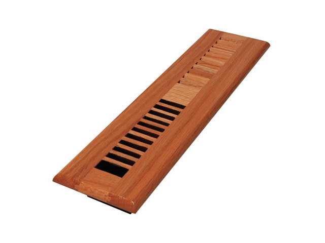 Decor Grates Wl214 N 2 1 4 X 14 Floor Register Oak Wood