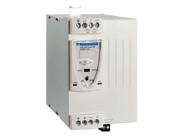 SCHNEIDER ELECTRIC ABL8RPS24100 DC Power Supply,24VDC,10A,50/60Hz ...