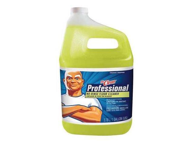 Mr Clean 25045 Floor Cleaner Liquid 1 Gal Yellow Pk4