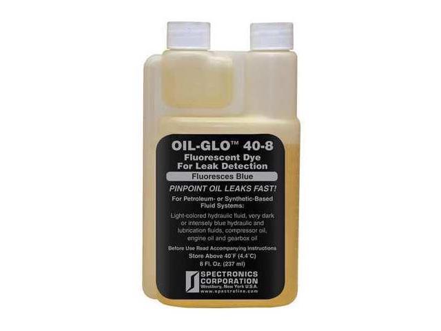 SPECTROLINE OIL-GLO 40-8 Dye,Oil,Blue,8oz. - Newegg.com