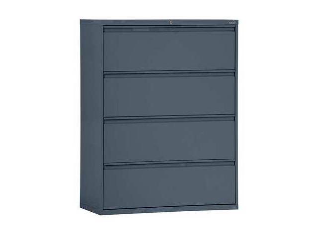 Sandusky Lf8f364 02 4 Drawer Lateral File Cabinet Height 53 1 4