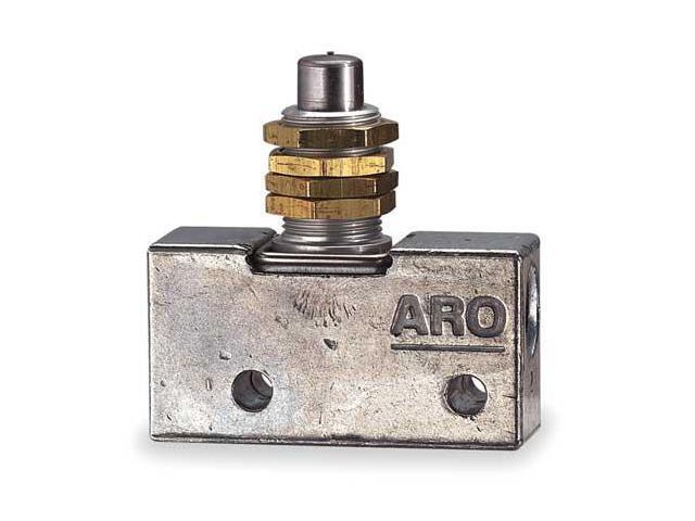 ARO 224-C Manual Air Control Valve,3-Way,1//8in NPT