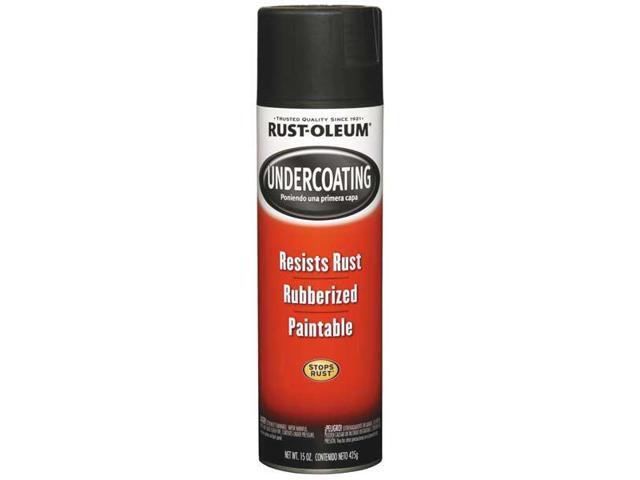 Rustoleum 248657 15 Oz Black Rubberized Undercoating Spray Paint - Newegg.com
