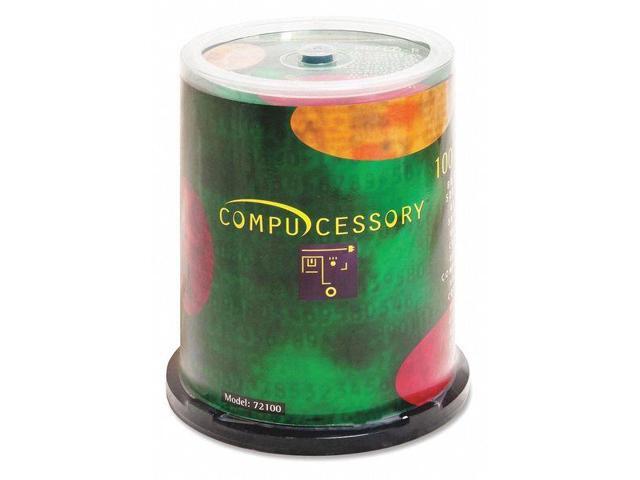 Compucessory CD Recordable Media - CD-R - 52x - 700 MB - 100 Pack ...