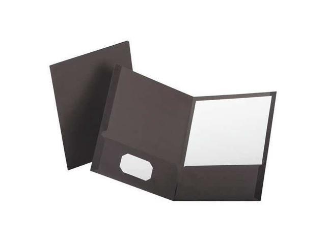 Photo 1 of Oxford Linen Finish Twin Pocket Folders Letter Gray 25/Box (Stock picture similar)