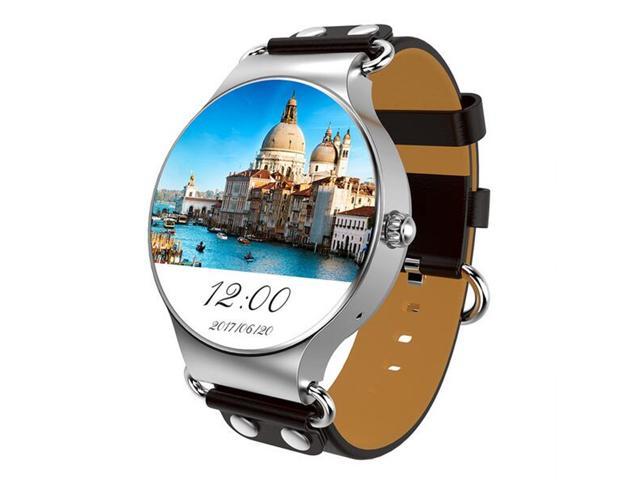 KingWear KW98 Smart Watch Android 5.1 3G WIFI GPS Watch MTK6580 Smartwatch Play Store Download APP For iOS Android Phone