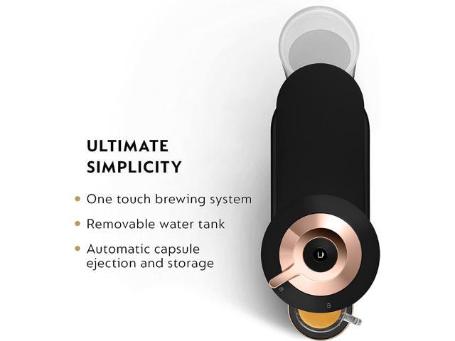 Refurbished: Nespresso Vertuo Coffee and Espresso Maker - Black Matte Rose Gold - Newegg.com