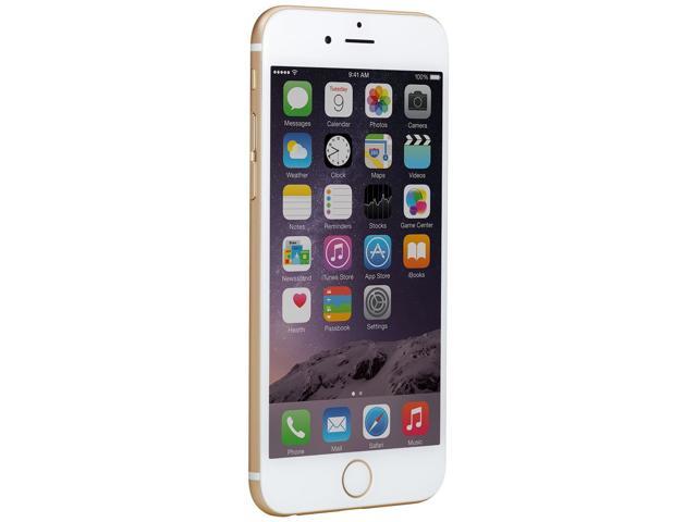 Refurbished Apple Iphone 6 64gb Gold Newegg Com