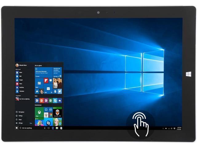 Refurbished: Microsoft Surface 3 Intel Atom x7-Z8700 10.8 Inch Tablet FHD 4GB RAM, 64GB SSD, Win 10 Pro
