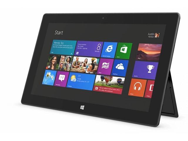 Refurbished Microsoft Surface Rt Tablet 64gb Dark Titanium 7zr Works With Ac Only Newegg Com