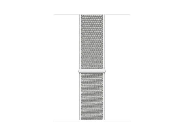 apple watch s4 gps 44mm silver seashell sport loop mu6c2wb