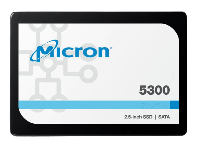 Micron 5300 PRO 3.84TB SATA 2.5" 3D TLC SSD - MTFDDAK3T8TDS-1AW1ZABYY
