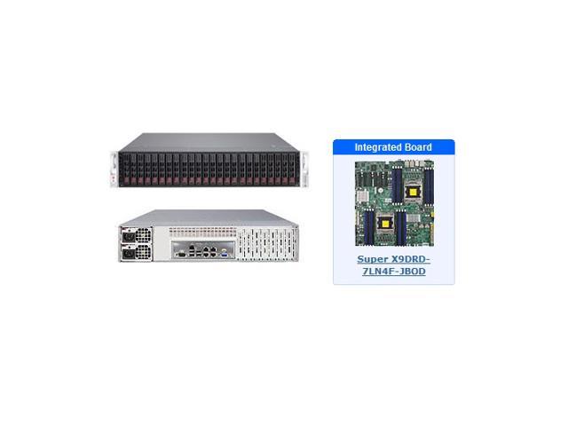 Supermicro SSG-2027R-E1R24L 2U Storage Server with X9DRD-7LN4F-JBOD Motherboard