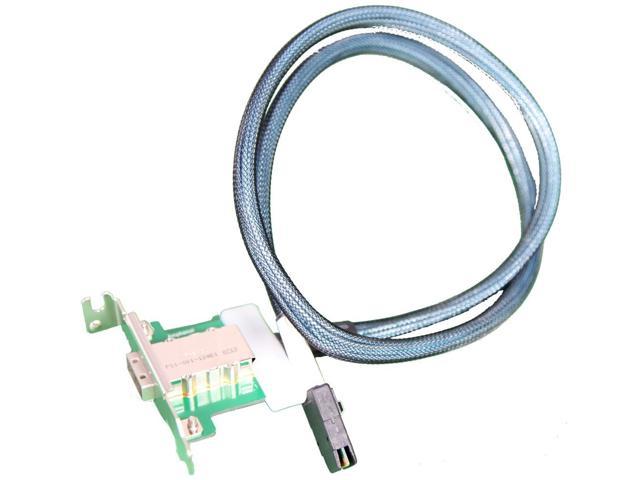 Supermicro CBL-0351L-LP Cable, Low Profile Bracket. 85CM 1-PORT EXT IPASS TO INT IPASS, LP
