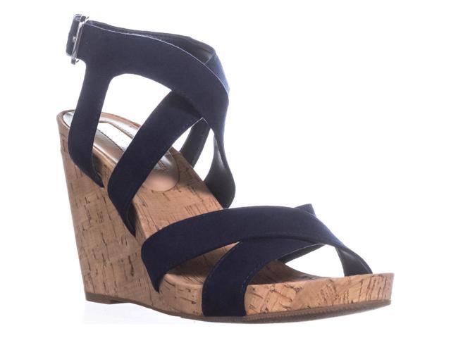indigo wedge sandals