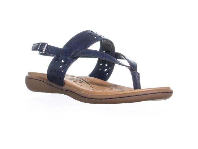 born navy blue sandals