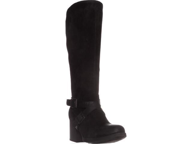 born black suede boots