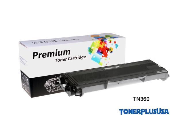 Tonerplususa Compatible High Yield Tn360 Toner Cartridge For Brother Dcp 7045n Hl 2170w Mfc 9375