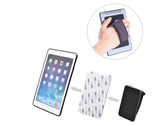 TFY Padded Hand-Strap plus Adhesive Patch for Smartphone, Tablet PC and More - iPhones - Samsung Galaxy S7 / S7 Edge - iPad Pro 9.7" - ipad Mini - iPad Air / Air 2 -iPad 2 / 3 / 4 - Kindle Fire