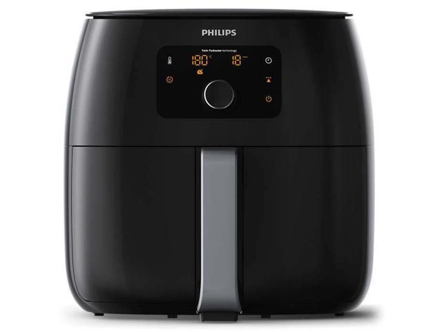 Philips Avance Collection XXL Digital Twin TurboStar Airfryer Black ...