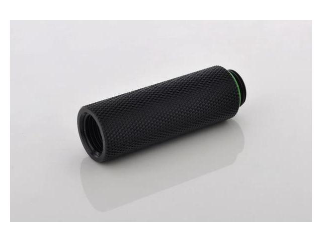 Bitspower G1/4" Male to Female Extender Fitting, 50mm, Matte Black