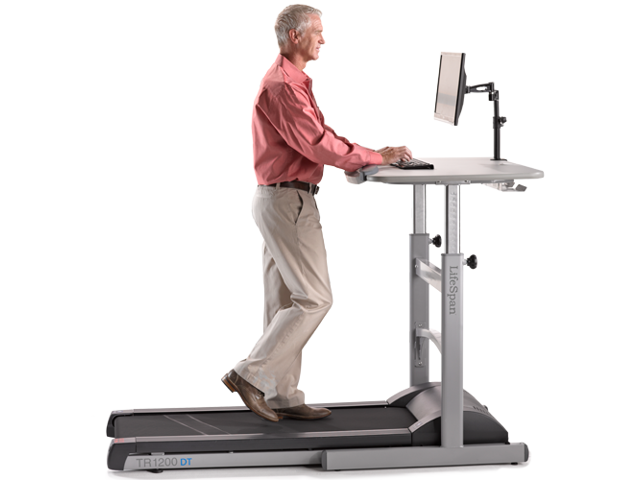 Lifespan Tr1200 Dt5 Treadmill Desk Newegg Com