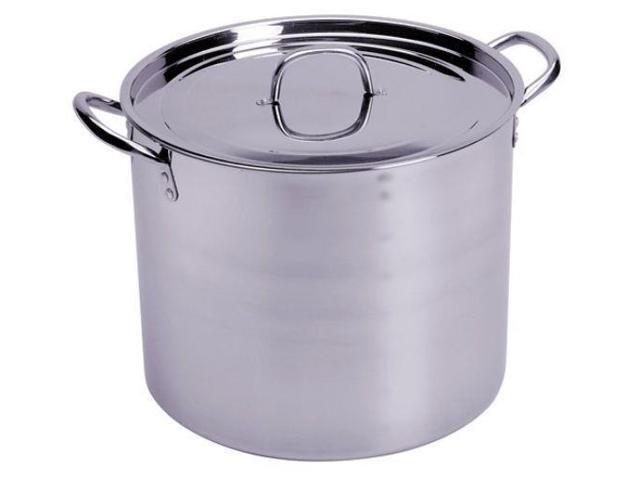 Concord 100 Qt Stainless Steel Stockpot W Steamer Brew Kettle Concord 100 Qt Stainless Steel Stockpot W Steamer Brew Kettle