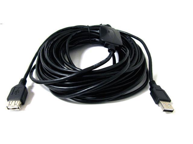 50Ft 50' Ft USB 2.0 Extension Repeater Cable Signal Booster A Male to A Female