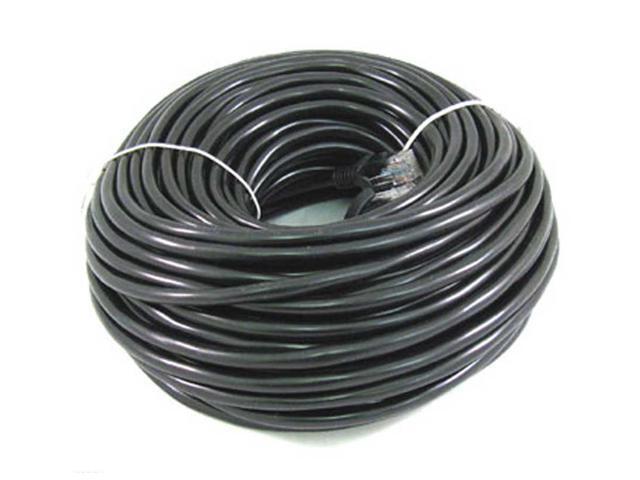 200FT RJ45 CAT6 CAT 6 PATCH ETHERNET LAN NETWORK Black CABLE
