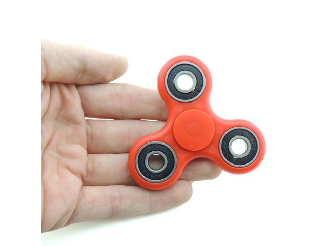 Fidget Tri Spinner EDC Stress Relief Focus Fun Toy for Kids Adults Red 