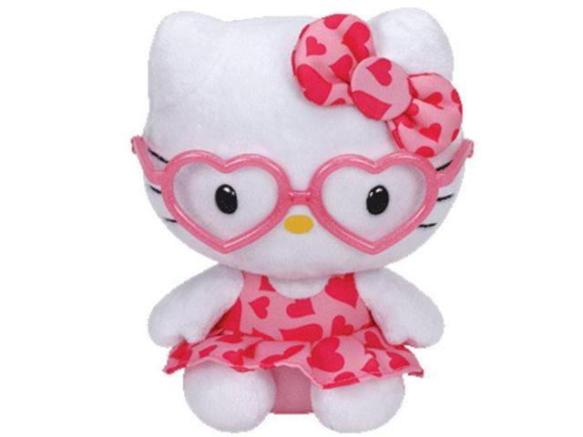 pink stuffed kitty