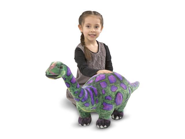 melissa & doug 2146 apatosaurus giant stuffed animal for plush