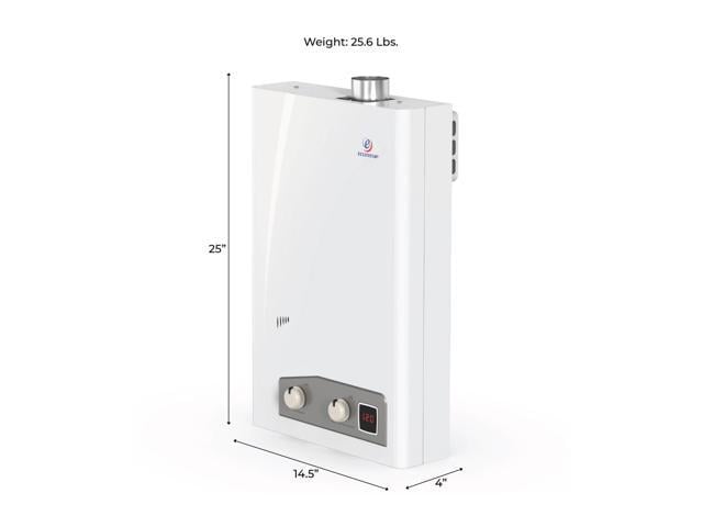 Eccotemp FVI12 Indoor 4.0 GPM Natural Gas Tankless Water Heater ...