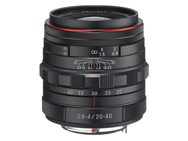 Pentax HD DA 20-40mm F2.8-4 ED Limited DC WR Zoom Lens - Black #23000