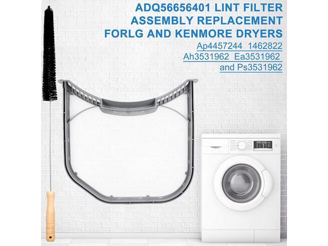Lint Filter fits LG Dryer AP4457244  PS3531962 ADQ56656401 DLEX3001R DLE3170W 