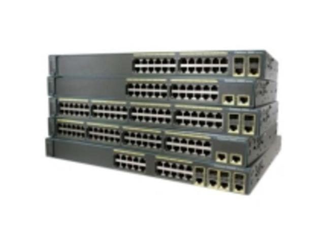 Cisco Systems Ws C2960 24tt L 24 Port Catalyst 2960 24tt Ethernet Switch Newegg Com