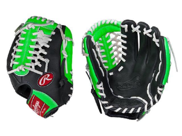 Rawlings RCS175NG 11.75 Neon Green Custom Series Baseball Glove New w/  Tags! 
