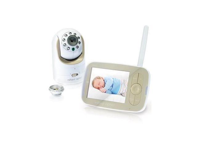 Infant Optics DXR-8 Pan/Tilt/Zoom 3.5" Video Baby Monitor With Interchangeable Optical Lens