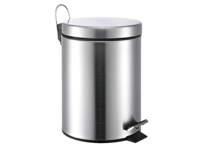 Neat O Stainless Steel Small Trash Can 5 Liter 1 3 Gallon