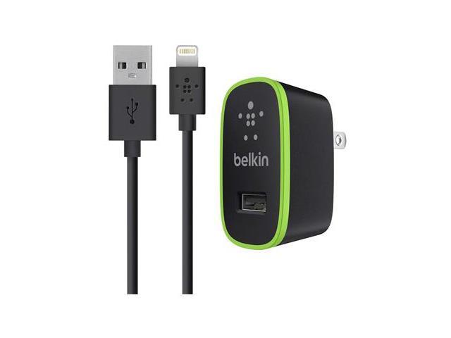 BELKIN F8J052TT04-BLK White w/ Lightning sync/charge cable