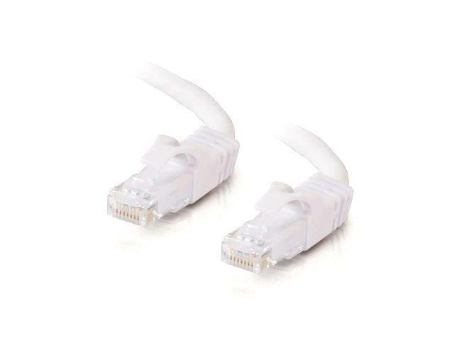 White C2G 04251 Cat6 Cable 100 Feet, 30.48 Meters Non-Booted Unshielded Ethernet Network Patch Cable 