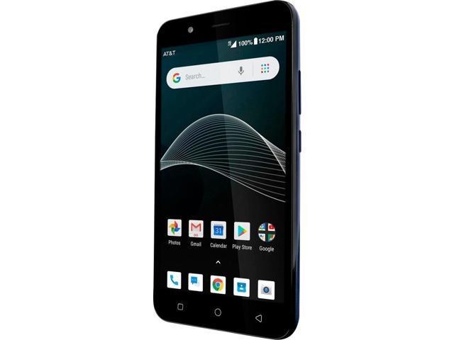 AT&T AXIA QS5509A 16GB Prepaid Phone Dark Blue - Newegg.com