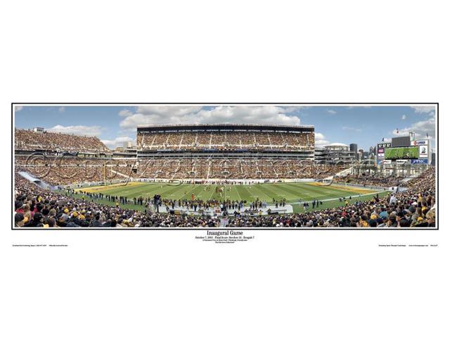 Pittsburgh Steelers Heinz Field Inaugural Game Framed Panoramic – Behind  the Glass, LLC