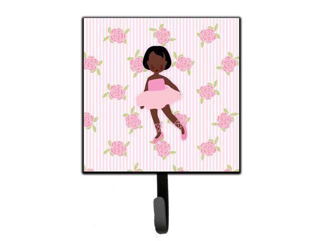 Ballerina African American Short Hair Leash Or Key Holder