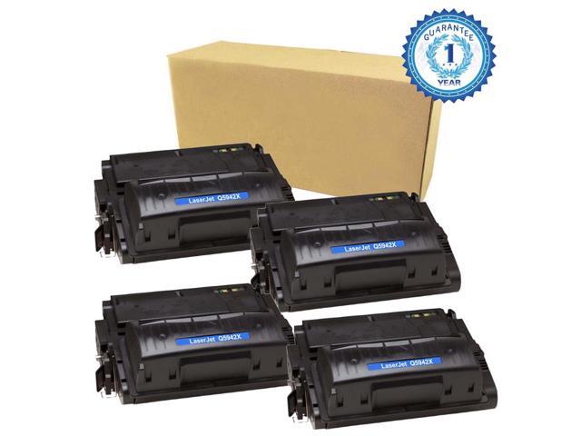 4PK Compatible Q5942X 42X Black Toner Cartridge For LaserJet 4350dtn 4250dtn