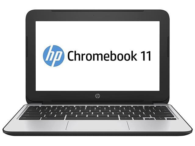 HP Chromebook 11 G4 11.6 Inch Laptop (Intel N2840 Dual-Core, 4GB RAM, 16GB Flash SSD, WebCam, Chrome OS), Black
