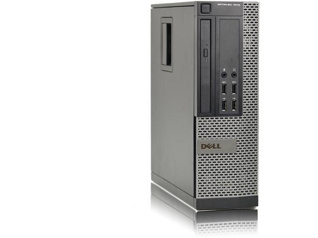 Dell OptiPlex 7010 SFF - 3rd Gen Intel Core i5-3550 3.30GHz Quad Core (Turbo 3.70GHZ), 8GB DDR3 Mem, 240GB Solid State Drive, DVD-Rom, Windows 10 Pro, Keyboard & Mouse - Small Form Factor