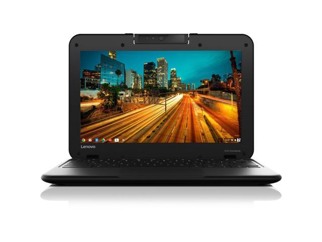 Lenovo N22 Chromebook Laptop - Intel Celeron N3050 (1.60 GHz), 4GB Mem, 16GB eMMC Storage, 11.6" (1366 x 768), WebCam, BT 4, 802.11ac WLAN, Chrome OS