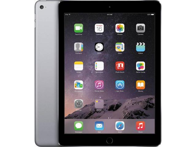 Refurbished: Apple iPad Air 2, 64GB, Wi-Fi, A1566 MGKL2LL/A Space Gray