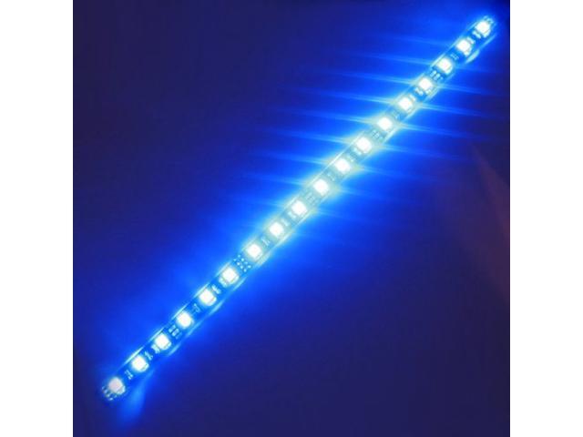 Super Bright 1ft 30cm Blue Waterproof Flexible Led Strip Lights Super Bright 1ft 30cm Blue Waterproof Flexible Led Strip Lights 5050 Smd 18leds